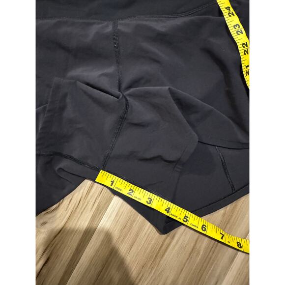 Lululemon Speed Up Shorts 4” Black Size 8 Women’s Running Athletic Lined - Picture 5 of 6